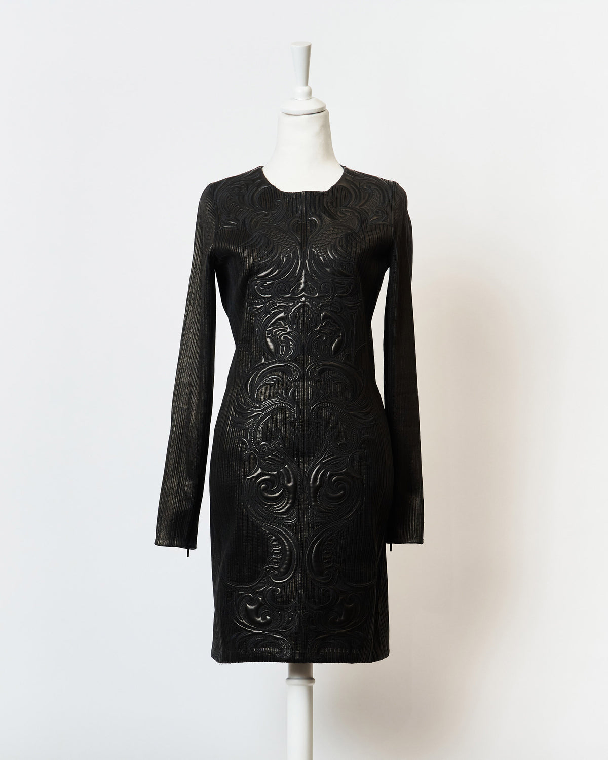 Roberto Cavalli Leather Mini Dress