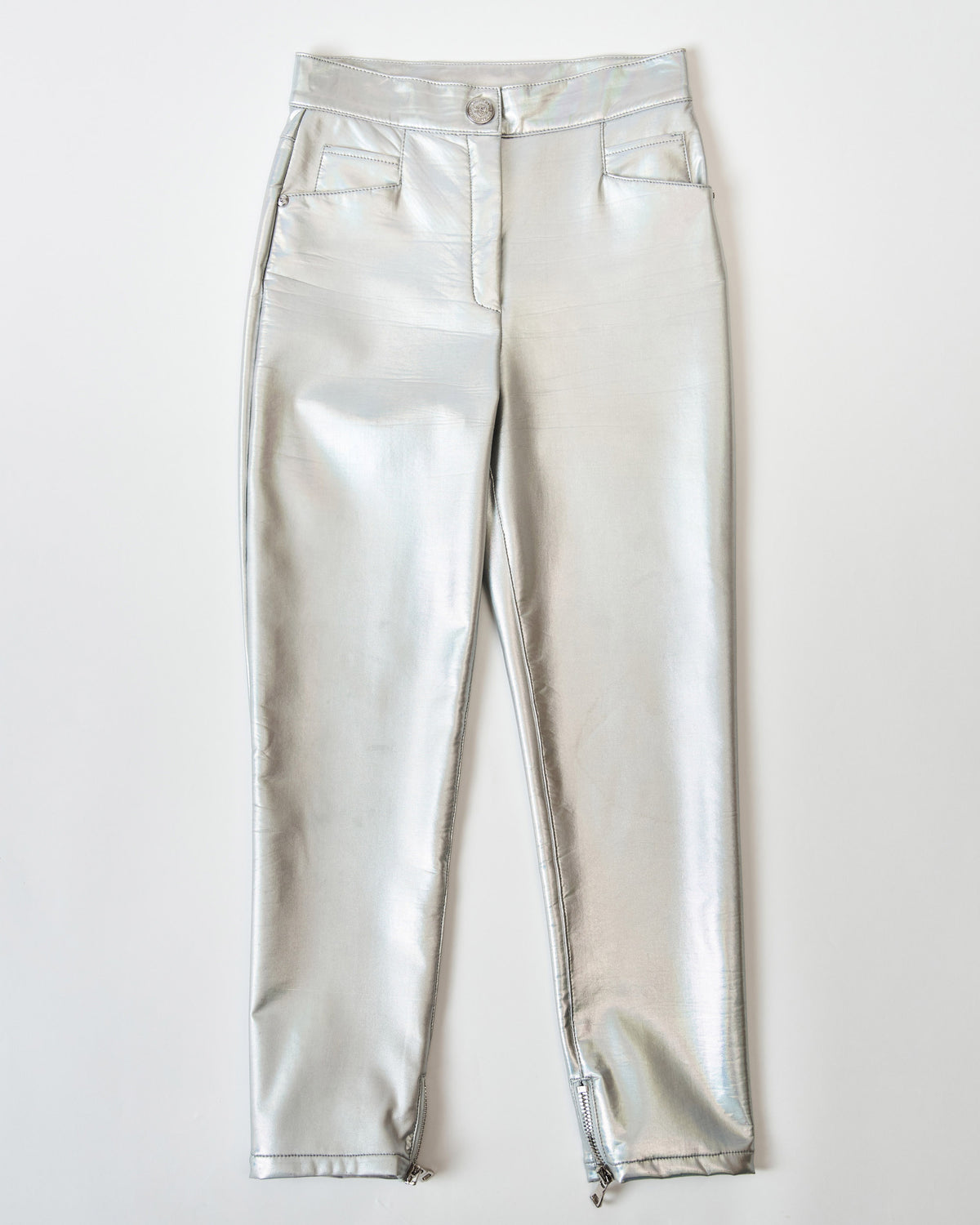 Pantaloni in pelle Balmain