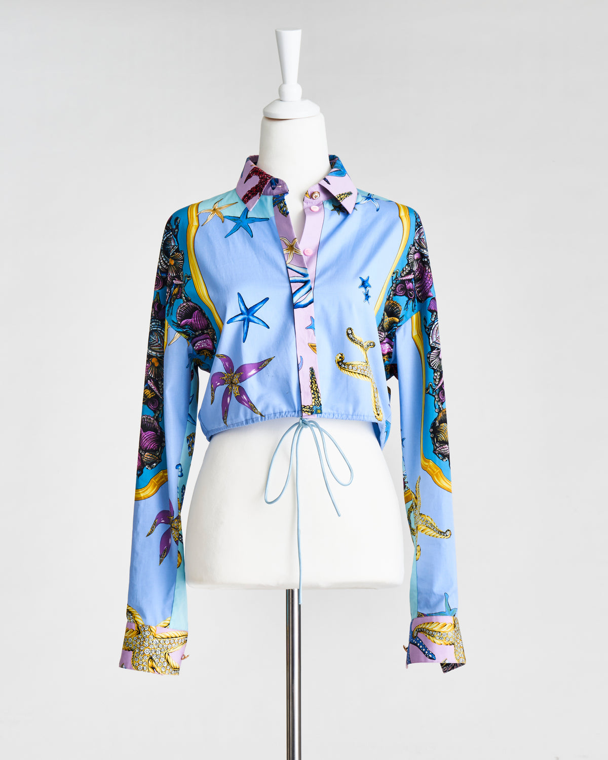 Versace Cropped shirt Trésor de la Mer